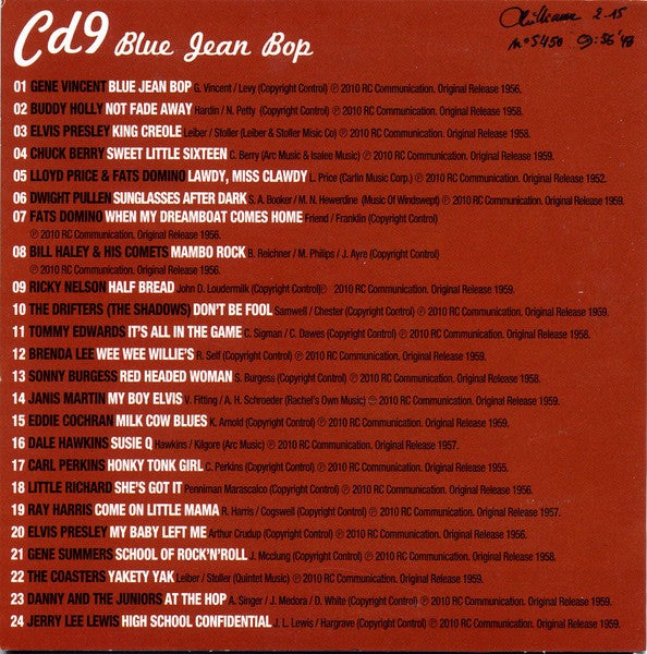 CD Various – Rock & Roll Anthology 10 CDS - USADO